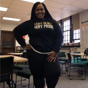Very black very proud hoodie